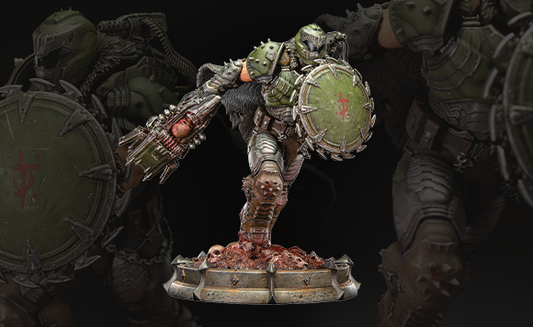 DOOM: THE DARK AGES DOOM SLAYER PVC STATUE