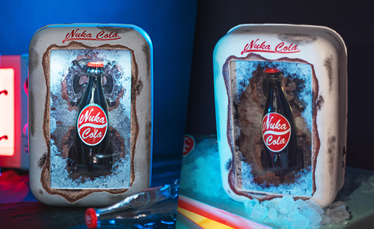 Fallout Nuka Cola Vending Machine Shadowbox