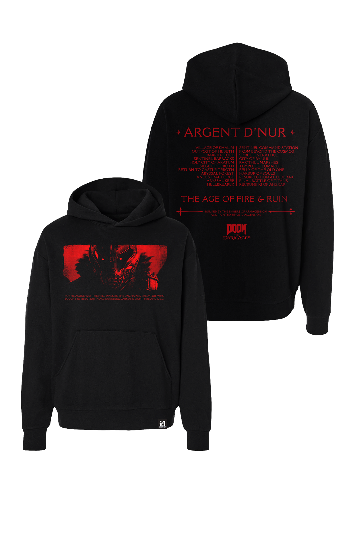 DOOM: The Dark Ages Slayer Tour Hoodie
