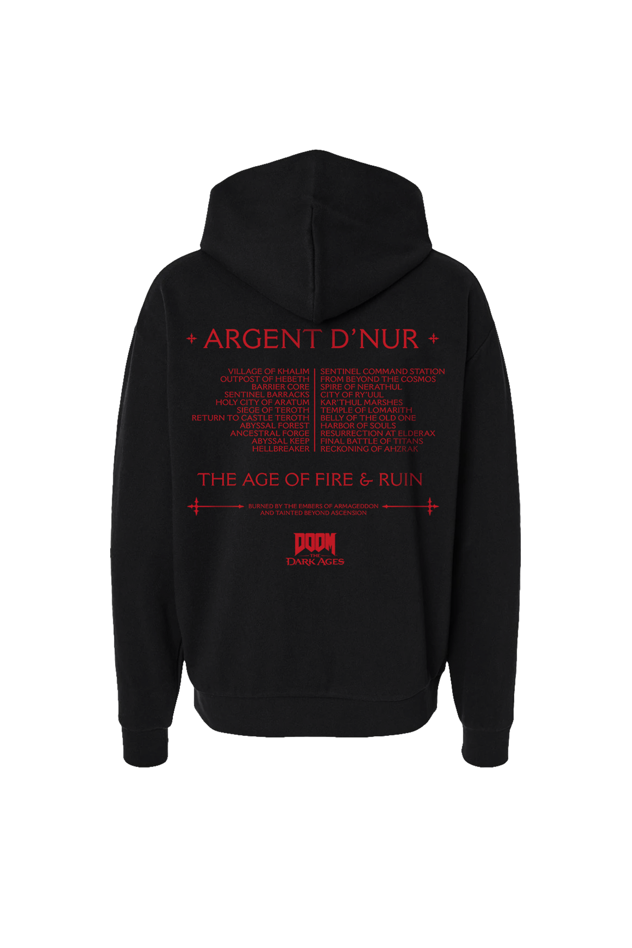 DOOM: The Dark Ages Slayer Tour Hoodie