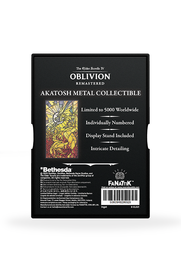 The Elder Scrolls IV: Oblivion Akatosh Ingot