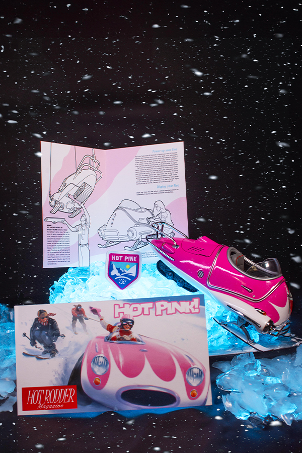 Fallout Hot Pink Snowtrack Flea Die-Cast Replica (Bethesda Gear Exclusive)