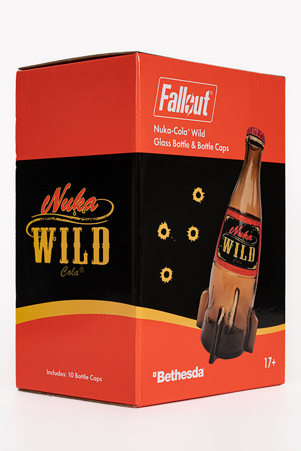 Fallout Nuka-Cola Wild Glass Bottle & Caps