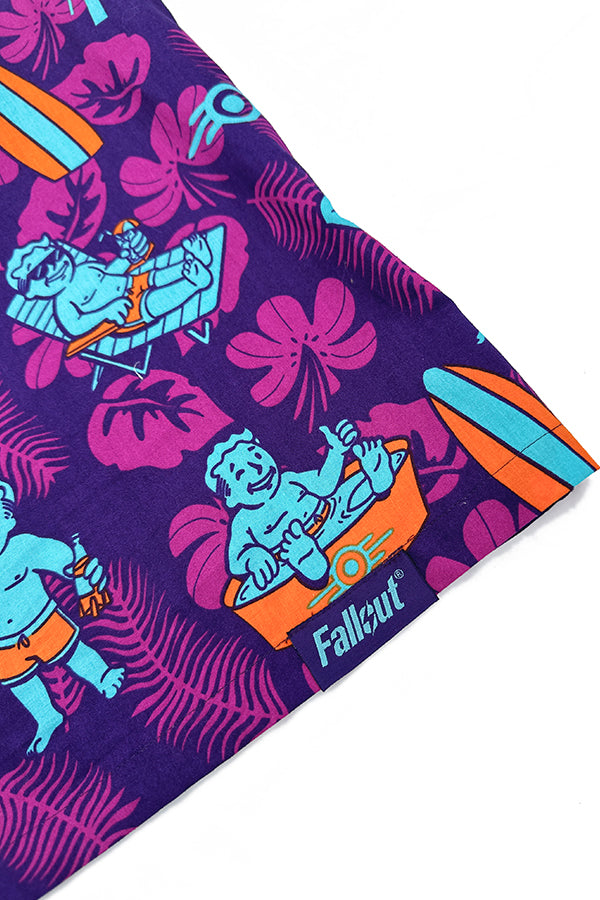 Fallout Vault Boy Summer Aloha Shirt