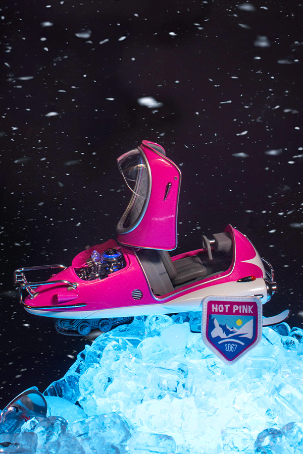 Fallout Hot Pink Snowtrack Flea Die-Cast Replica (Bethesda Gear Exclusive)