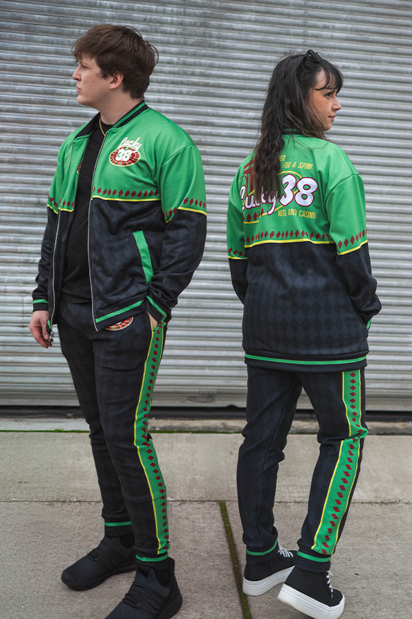 Fallout New Vegas Lucky 38 Bomber Jacket