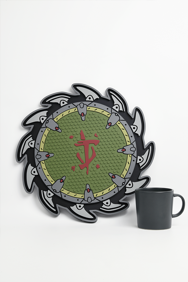 DOOM: The Dark Ages Shield Saw Bar Mat