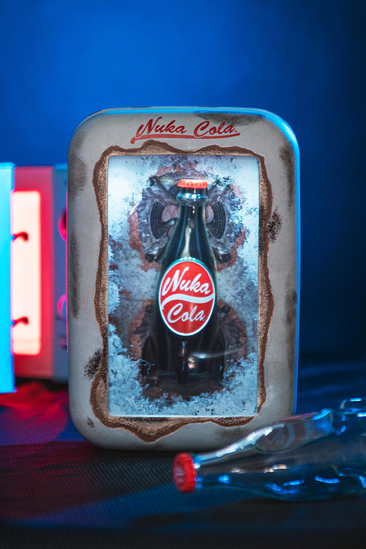 Fallout Nuka-Cola Vending Machine Shadowbox