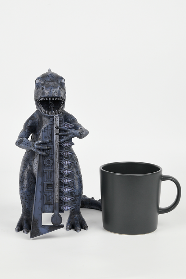 Fallout New Vegas Dinky the T-Rex Statue (Nighttime)