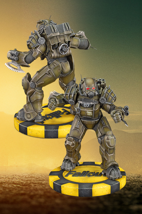 Fallout NCR Power Armor Figure by Dark Horse – Official Bethesda Gear Store
