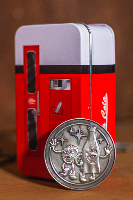 Fallout Nuka-Cola Coin Mini Fridge Tin