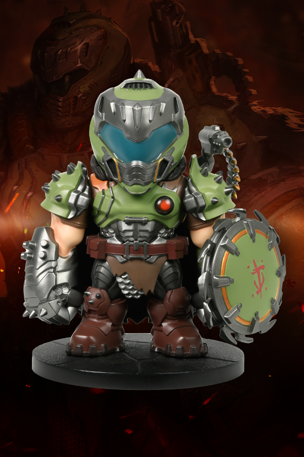 DOOM: The Dark Ages Slayer Mini Collectible Figure – Official DOOM: The Dark Ages Slayer Mini Collectible Figure – Official