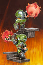 DOOM Eternal Slayer VS Cacodemon Mini Collectible Figure