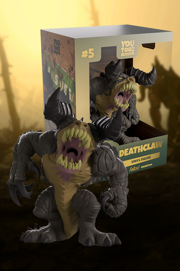 Fallout Deathclaw フォールアウトフィギュア Fallout Deathclaw Vinyl Figure by Youtooz – Official Bethesda Gear