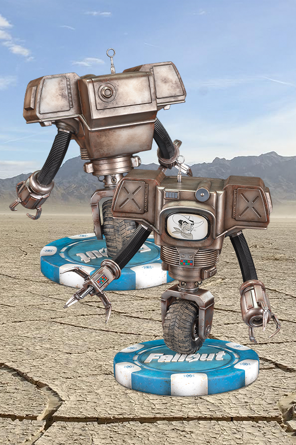 Fallout Victor the Securitron Figure by Dark Horse – Official Bethesda Gear Store