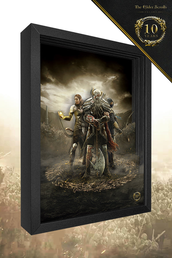 The Elder Scrolls Online Heroes Shadowbox – Official Bethesda Gear 