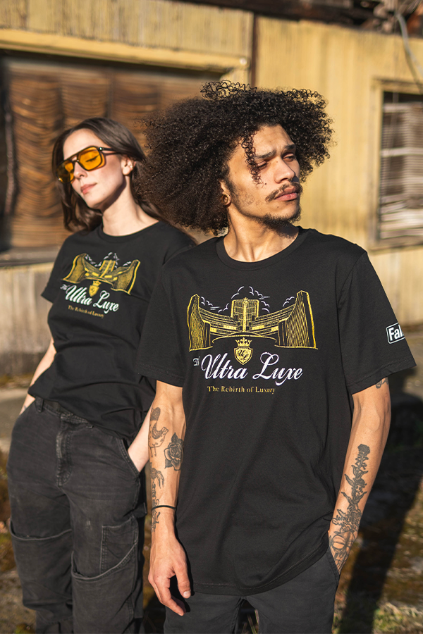 Fallout New Vegas Ultra-Luxe Casino Tee – Official Bethesda Gear Store
