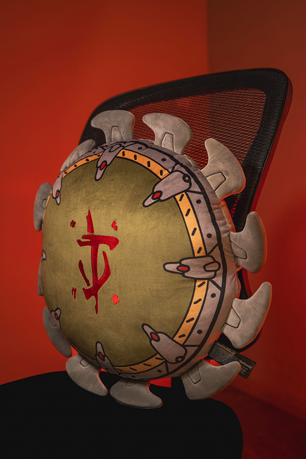 DOOM: The Dark Ages Shield Pillow Plush