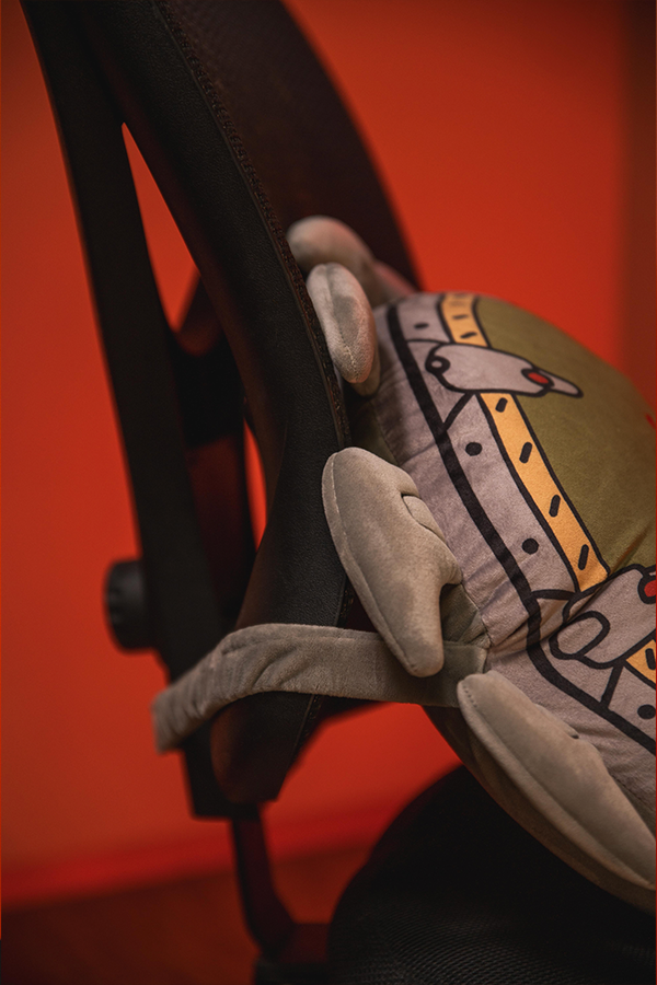 DOOM: The Dark Ages Shield Pillow Plush