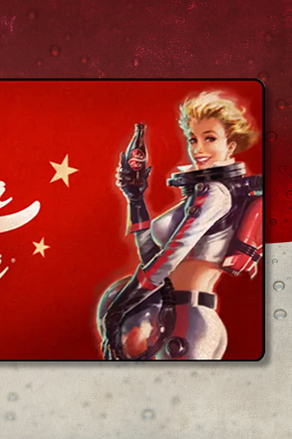 Fallout Nuka Girl Oversized Mouse Pad