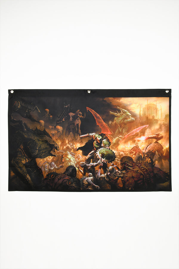 DOOM: The Dark Ages Slayer's Battle Wall Banner