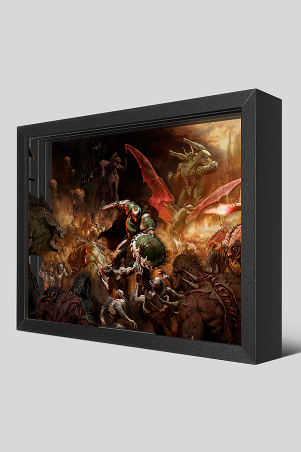 DOOM: The Dark Ages Shadowbox
