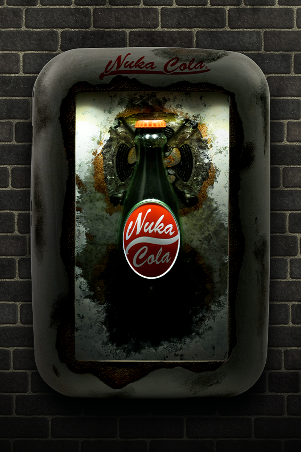 Fallout Nuka-Cola Vending Machine Shadowbox