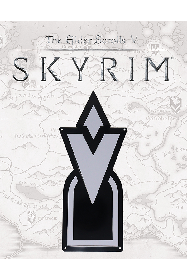The Elder Scrolls Skyrim Quest Marker Tin Sign