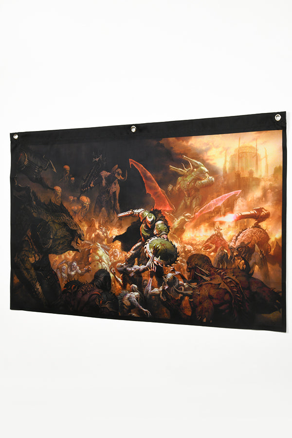 DOOM: The Dark Ages Slayer's Battle Wall Banner