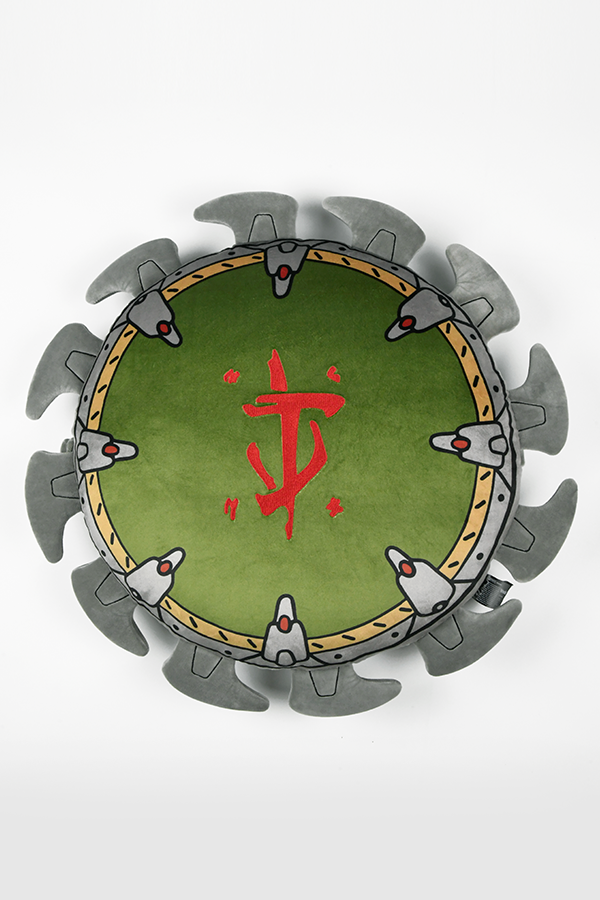 DOOM: The Dark Ages Shield Pillow Plush