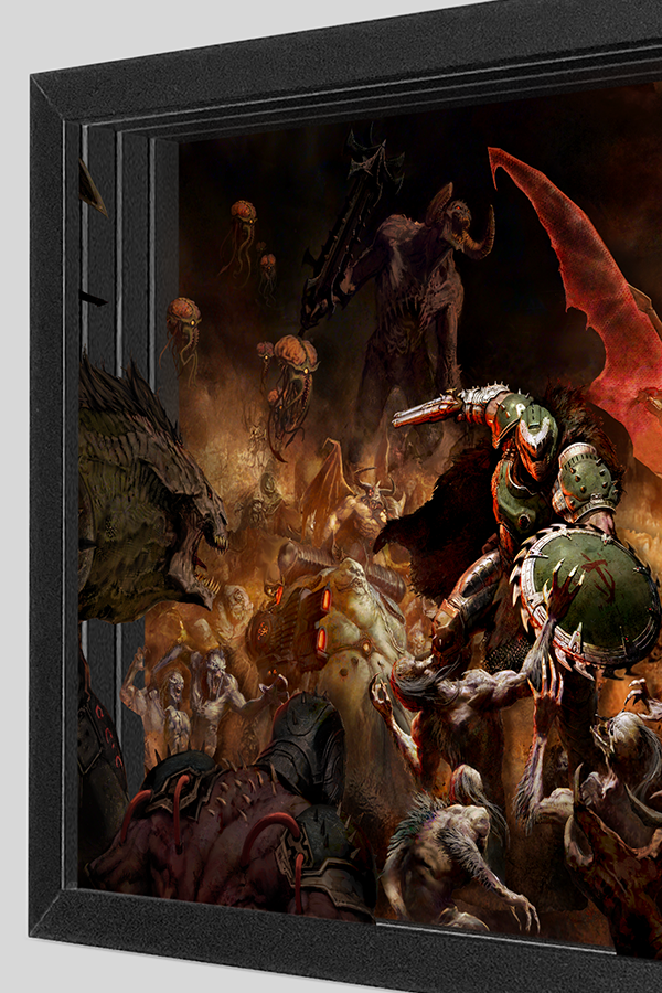 DOOM: The Dark Ages Shadowbox