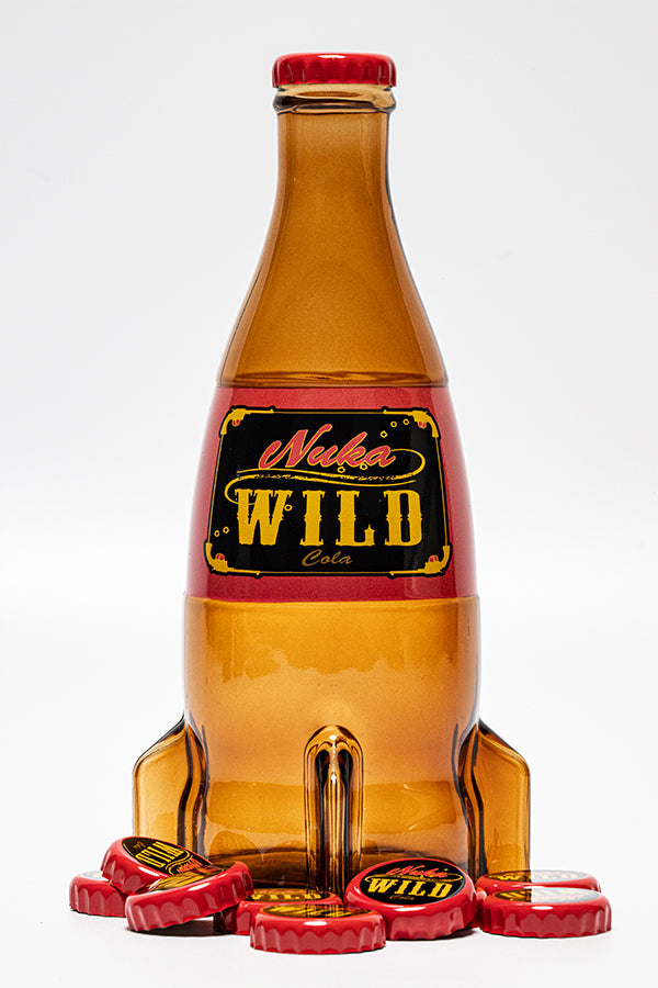 Fallout Nuka-Cola Wild Glass Bottle & Caps