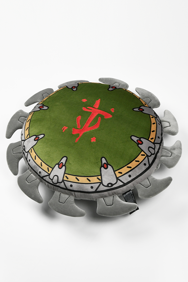 DOOM: The Dark Ages Shield Pillow Plush
