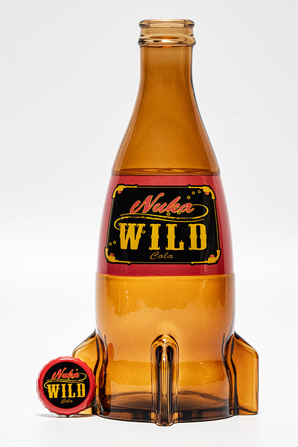Fallout Nuka-Cola Wild Glass Bottle & Caps