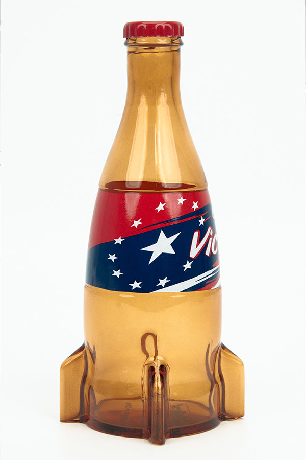 Fallout Nuka-Cola Victory Glass Bottle & Caps