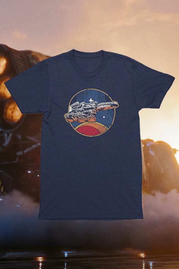 Starfield Retro Ship Tee