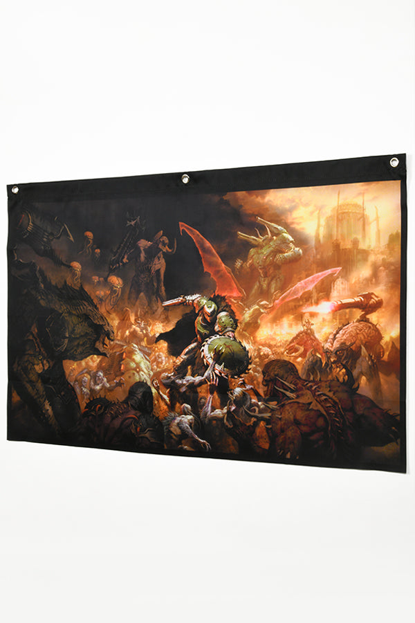 DOOM: The Dark Ages Slayer's Battle Wall Banner
