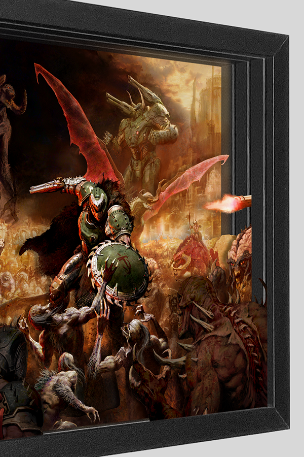 DOOM: The Dark Ages Shadowbox