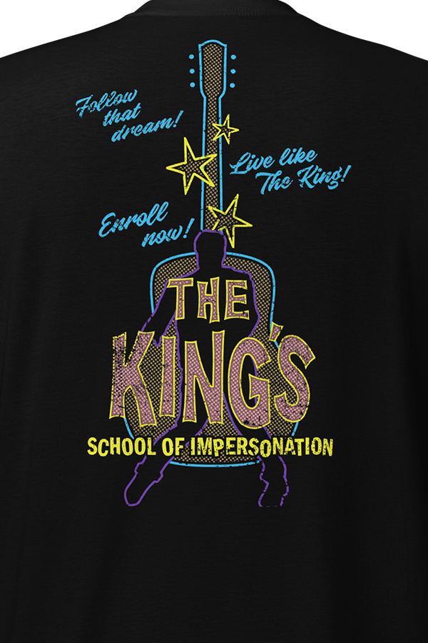 Fallout New Vegas The Kings School of Impersonation Tee