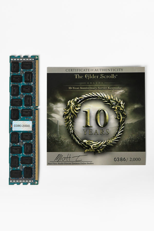 The Elder Scrolls Online 10-Year Anniversary Server Keepsake