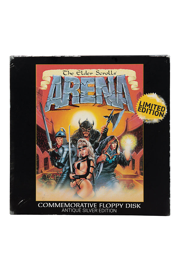 The Elder Scrolls Arena Commemorative Floppy Disk (Antique Silver Edition)