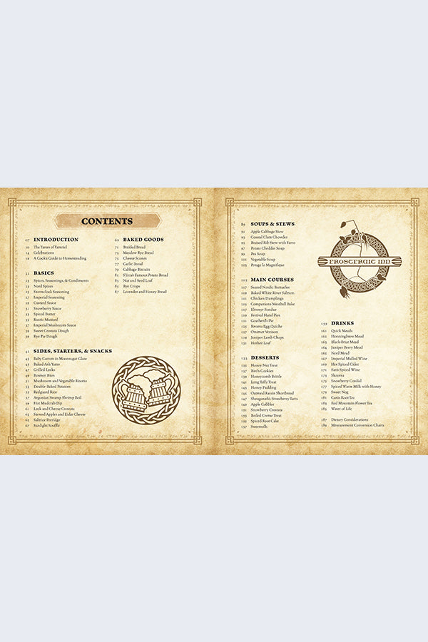 The Elder Scrolls: The Official Cookbook Gift Set