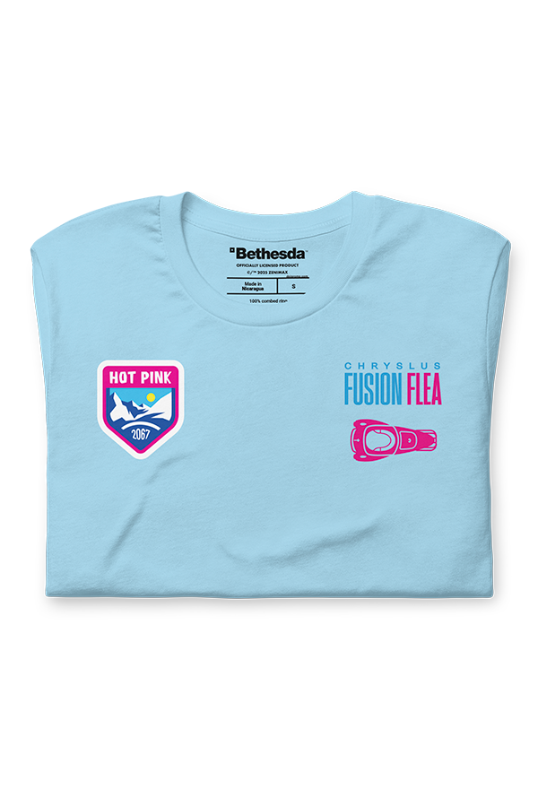 Fallout Hot Pink Fusion Flea Tee