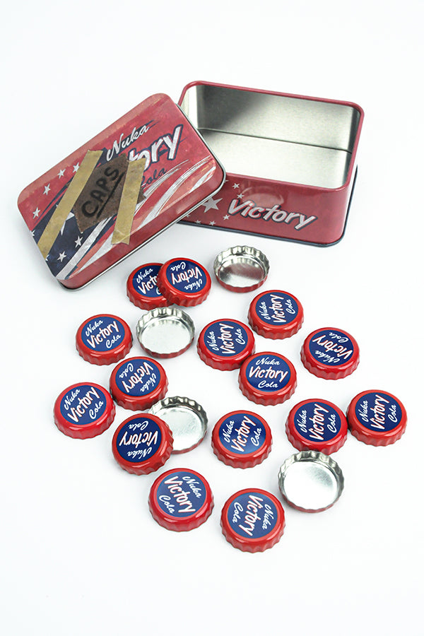 Fallout Bottle Cap Series: Nuka-Cola Victory with Collectible Tin