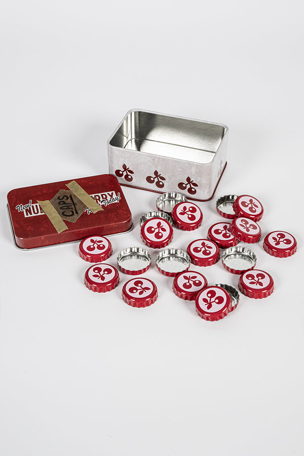 Fallout Bottle Cap Series: Nuka Cherry with Collectible Tin