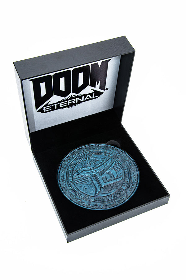 DOOM Eternal Hell Priest Challenge Coin