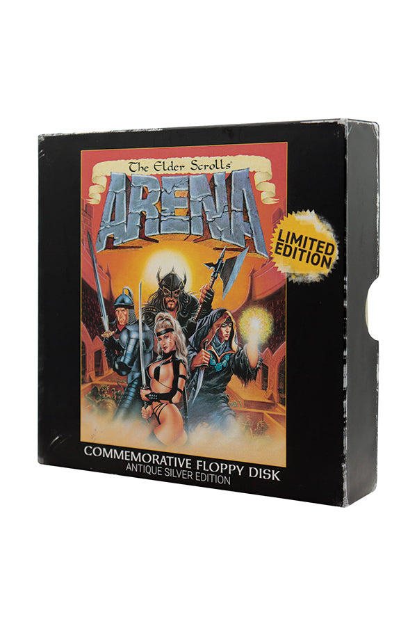 The Elder Scrolls Arena Commemorative Floppy Disk (Antique Silver Edition)