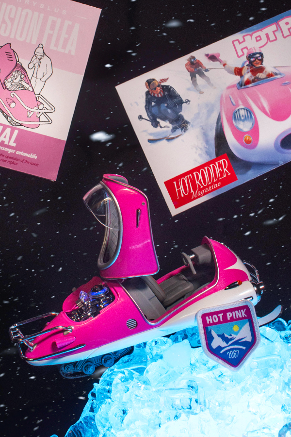 Fallout Hot Pink Snowtrack Flea Die-Cast Replica (Bethesda Gear Exclusive)