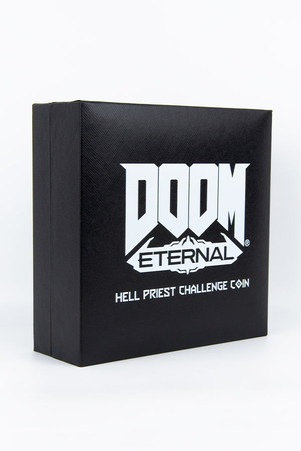 DOOM Eternal Hell Priest Challenge Coin