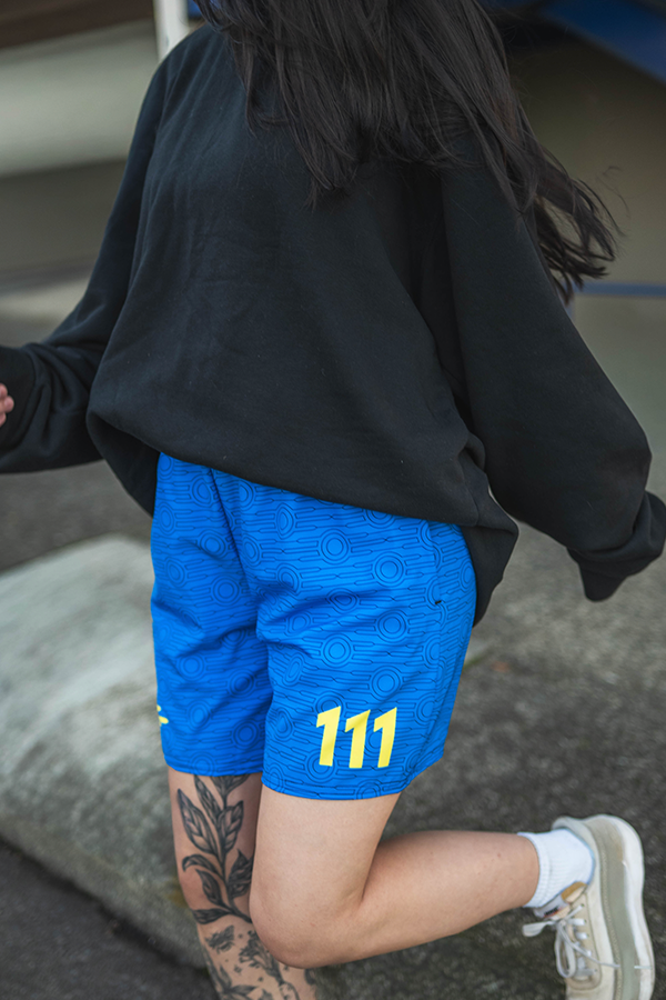 Fallout Vault 111 Athletic Shorts
